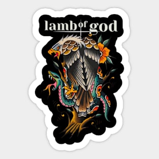 LAMB OF GOD MERCH VTG Sticker